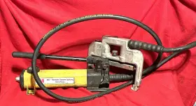 4031 3m New Ms2 Hand Pump Crimper Unit Head And Hose Needs Hydraulic Fluid