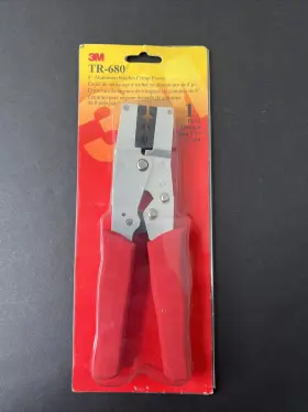 Tr-680 3m Ratchet Crimping Tool With 8-inch Aluminum Frame Crimper
