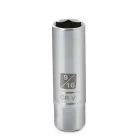 A7652f A Abigail 9/16-in Magnetic Spark Plug Socket 3/8-in Drive 6-point Chrome Vanadium Steel