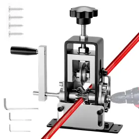 Abizarch 921208663940 Manual Wire Stripper Machine 0.06-0.98 Scrap Copper Stripping Black