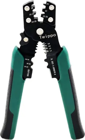 Ah 445027821819 Crimping Tool Wire Crimper With Stripper Cutter Pliers For Open