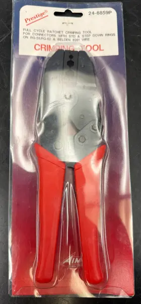 24-8859p Aim Cambridge Cinch Prestige Bnc Tnc Ratchet Hand Crimper