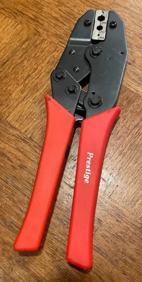 24-8859p Aim Cambridge Cinch 24-9859p Prestige Rg59 Bnc Tnc Ratchet Hand Crimper