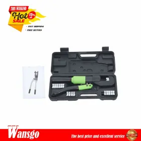 Hp116121 All-carb Yqk-70 6mt Hydraulic Crimper Crimping Cable Lug Terminal Tool Green