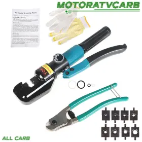 Mot2509444 All-carb 6 Mt 9 Dies Hydraulic Wire Crimper Crimping Tool Battery Cable Lug