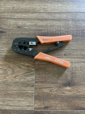 Rj-45 Allen Tel At568 Crimping Tool Rj-11 And