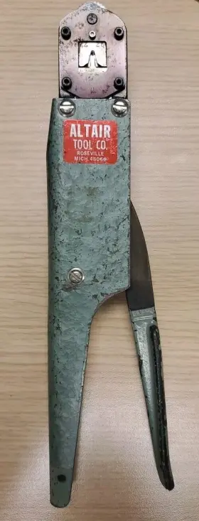 9903472 Altair Tool Co Hand Crimp 26-22 Awg Made In Us