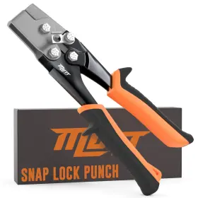 Th105-105 American Mutt Tools Punch Gutter End Cap Crimper Tool Snap Lock For Sheet Metal Inst