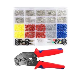 Pc-719-c Amliber 719pcs 19 Types Automotive Pin Connector Kit With Wire Crimping Tool 1/1.5/1