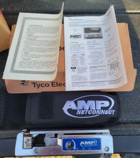 1725150-1 Amp Netconnect Rev. D Tool With Case Documents And Original Box
