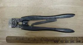 46007 Amp Old Used Tools Vintage Crimp Tool Type F 18-16 Crimper 11 Inch Oal Xlint