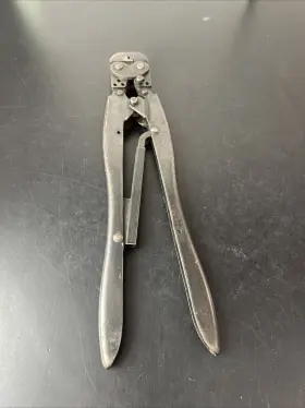 46223 Amp Model Usa 9 Inch Ratchet Crimp Plier 20-16 Type C Pidg Design Crimper