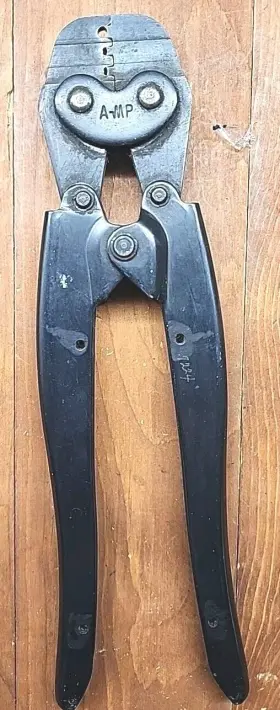 46412 Amp Awg 16 20-18 Type-f Crimper Crimping Tool