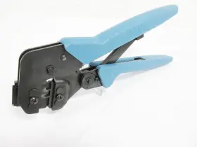 354940-1 Amp 58448-3 58448-2 Die Hand Crimp Tool # 28 - 20 Awg With Frame