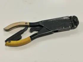 59275 Amp Crimper Yellow/white Model Aviation Crimps