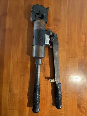 59975-1 Amp #59975-1 Hydraulic 8 200 Psi Manual Hand Crimping Tools Fixed In Tool