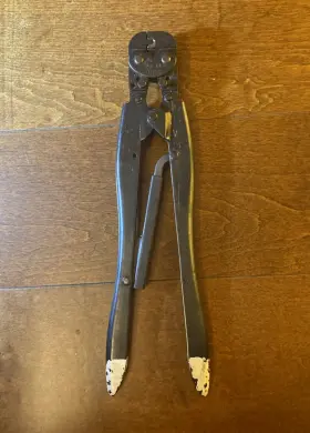 69257 Amp Tyco Model Type C 20-18 Hand Crimper Tool Made In Usa