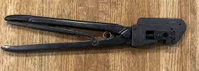69710-1 Amp Hand Crimping Tool Ratchet Crimper. Aircraft Tool- Usa