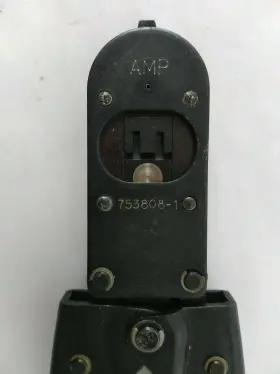 753808-1 Amp Ratcheting Crimping Tool 9330-a B A Good Working Order. Ships Quick
