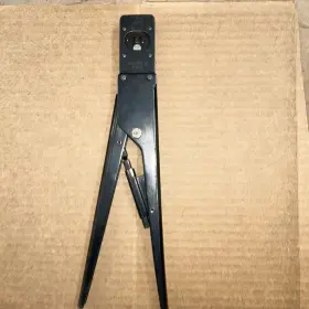 902742-2 Amp 90274-2 Manual Ratcheting Crimper Hand Crimp Tool Usa Pp17