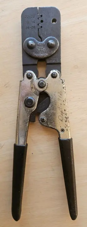 90293-1 Amp Te Connectivity / Hand Crimper Tool