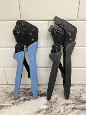 D-9420 Amp Pro Electric Crimp Crimping Tools D 9420 And 9442