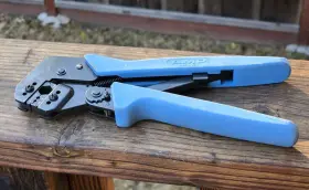 D9626 Amp Pro-crimper Die Hand Crimp Tool Blue Usa Excellent
