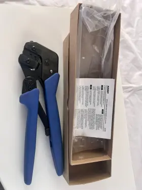 H-0330 Amp Tyco Electroics Hand Pro Crimper Ii H 0330 With Instructions Excellent