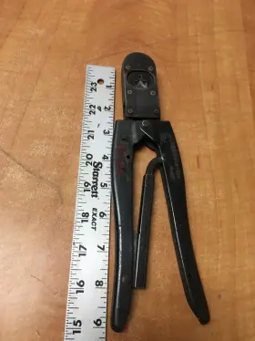L525619-531 Amp Ratcheting Crimp Tool Crimper Usa Made 12-28 Read
