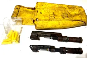 S8545-s8704 Ampact Tool Set With Soft Case For Red White Blue And Yellow Cartridges - Untested