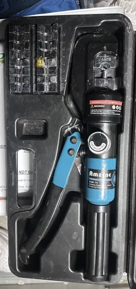 Amzcnc 723616108174 Hydraulic Hand Crimper Tool For Stainless Steel Cable Yqk