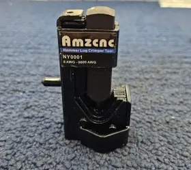 Ny0001 Amzcnc Hammer Lug Crimper Tool For 8 Awg To 4/0 Battery And Welding Cables
