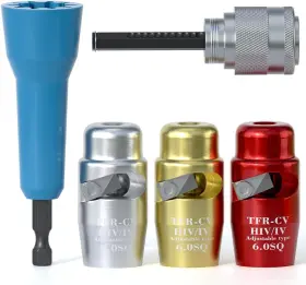 Ap-pxq-tz-1 Apiolo 4-in-1 Wire Stripping And Twisting Tool Set For Drill