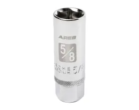 11020-5 Ares 818765029989 11020-5/8-inch 3/8-inch Drive Magnetic Spark Plug Socket - Powerful Magnet Re