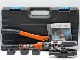 Ec2037025 Asdfght Ht-1930 Copper Pipe Hand Crimping Tool 12-32mm With Case