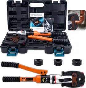 Msx13095 Asdfght Copper Pipe Hydraulic 1/2 Inch 3/4 1 Jaws Crimping Tool Set