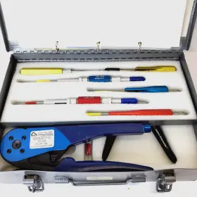 M83521 Astro M83521/6-01 Tool Corp. General Purpose Hand Crimpers Ratchet And Kit