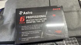 9479 Astro Pneumatic 6-piece Professional Deutsch Ratcheting Crimping Tool Set
