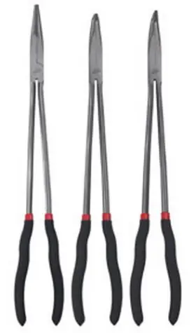 Atd-863 Atd Tools 863 X-long 16 Needle Nose Pliers Set 3 Pc