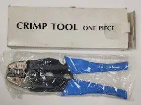 10.178d Aven 10.160 Crimp Tool 12 - 22 Awg Connector Sizes Ratcheting New Open Box Black/blue