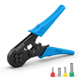 Hsc8 Baomain 711811438639 16-4 Self-adjustable Crimping Tool - Square 4-sided Crimps For 10-5 Aw