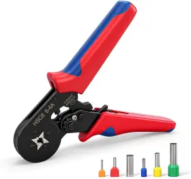 Hsc8 Baomain Electric Co. Ltd 744110030808 6-4 Self-adjustable Crimping Tool - Square 4-sided Crimps For 23
