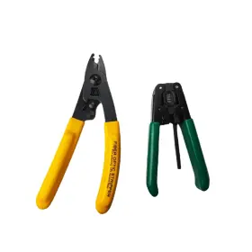 Baudcom 717018320609 Ftth Fiber Stripper Tool Combination Set - Drop Cable Jacket An