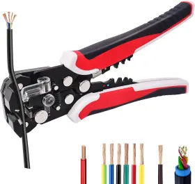 Baygriips 445005820896 Professional Self-adjusting Wire Strippers 3 In 1 Stripper/cutter/crimping Heavy