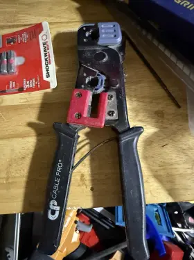 Cprj11-45 Belden Category Cable Strip And Crimp Tool Rj45 Cat5e Cat6 Electrician