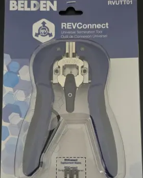 Rvutt01 Belden Revconnect Universal Termination Tool Blue Sheath