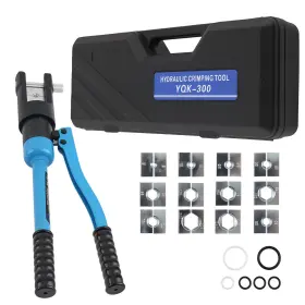 Hgbx40 Bfo Industrial Cable Lug Crimper 8-300mm Hydraulic Tool With 13 Hex Dies Set