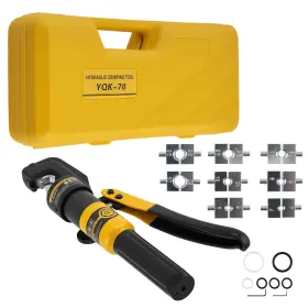 N9fpb5 Bfo 10t Hydraulic Wire Crimper Tool Set With 9 Dies For Electrical Cable Battery