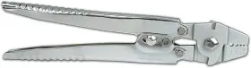 Cn10-dlx Billfisher Crimper Satin Jaw With Chrome Handle