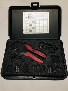 Ft097a Black Box Crimp Tool Kit Coaxial Garage Shop
